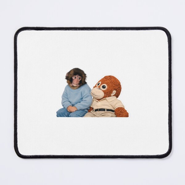Item preview, Adorable Monkey Baby with Soft Toy designed and sold by MonkeyGoshops.