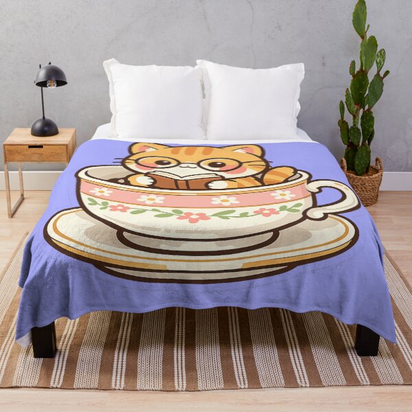 Item preview, Tea-Reading Cat designed and sold by Iail Ioa.