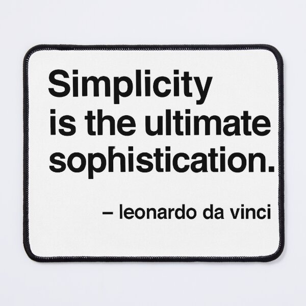 Item preview, Ultimate Sophistication – Da Vinci (Black Font) designed and sold by TshirtsLabs.