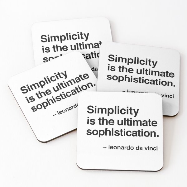Item preview, Ultimate Sophistication – Da Vinci (Black Font) designed and sold by TshirtsLabs.