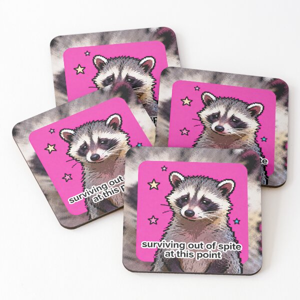 Item preview, Surviving Out of Spite Possum - Relatable Meme designed and sold by PictorialWhimsy.