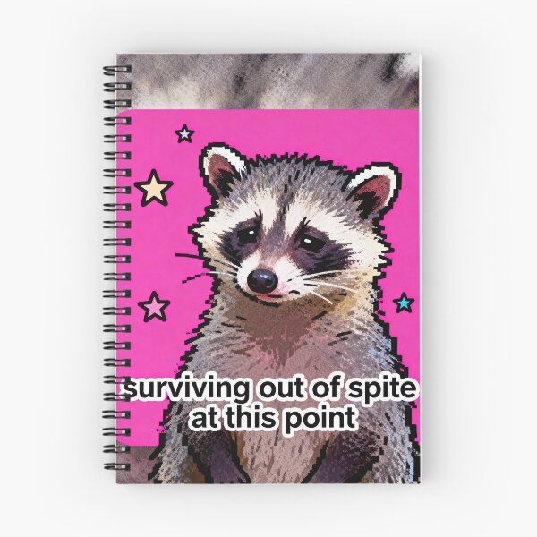 Item preview, Surviving Out of Spite Possum - Relatable Meme designed and sold by PictorialWhimsy.