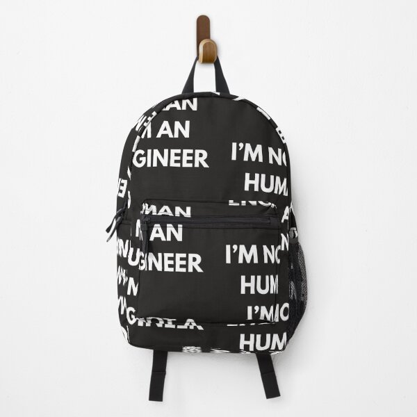 Item preview, I'm Not A Human I'm An Engineer - Funny Engineering Quote designed and sold by AAMHdesigns.