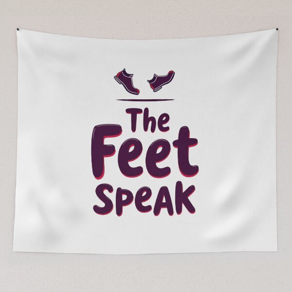 Item preview, The Feet Speak designed and sold by nhk999.