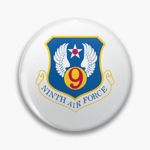 Item preview, Ninth Air Force USAF Military Heraldic Shield designed and sold by CharlieDesings.