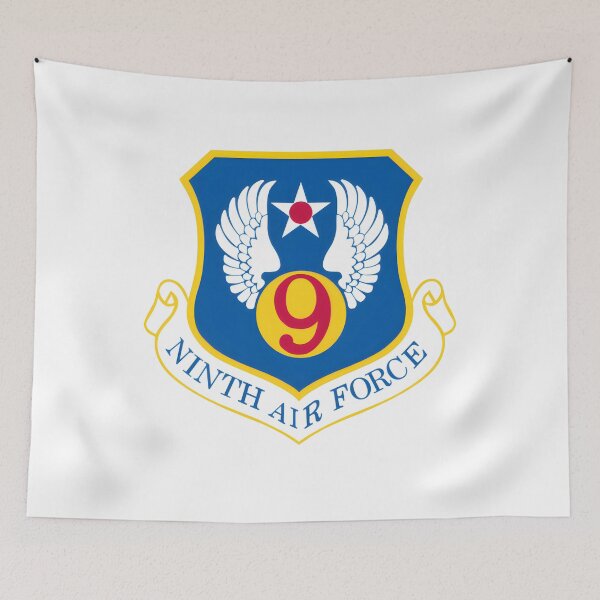 Item preview, Ninth Air Force USAF Military Heraldic Shield designed and sold by CharlieDesings.