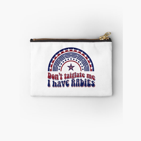 Item preview, Dont Tailgate Me I Have Rabies Patriotic Star Banner Badge designed and sold by SkeletonsDanger.
