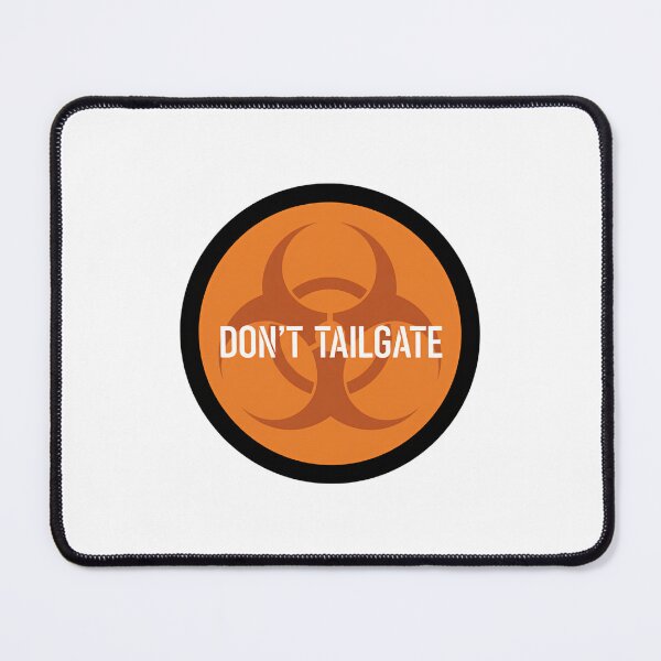Item preview, Dont Tailgate Me I Have Rabies Biohazard Warning Circle designed and sold by SkeletonsDanger.