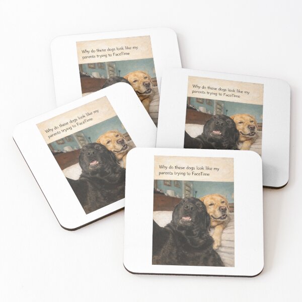 Item preview, dogs on facetime designed and sold by donchago.