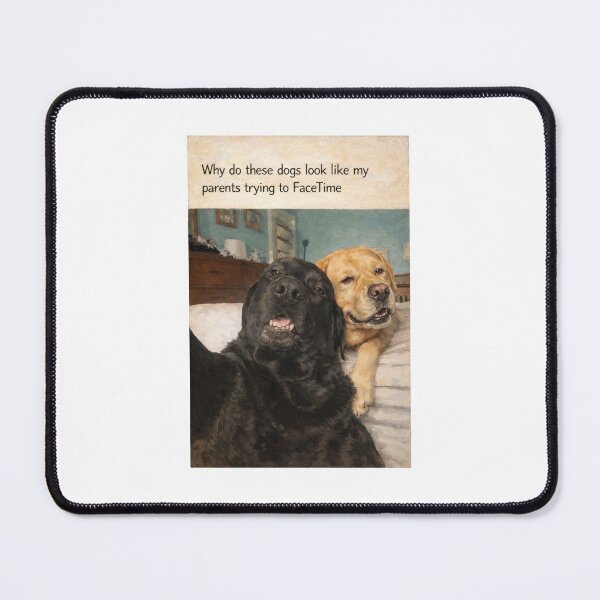 Item preview, dogs on facetime designed and sold by donchago.