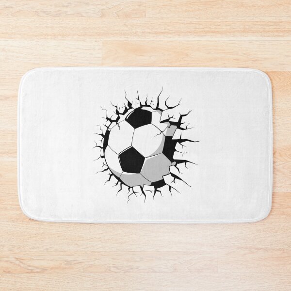 Item preview, Soccer Ball Cracking Through Wall designed and sold by jkrphoto.