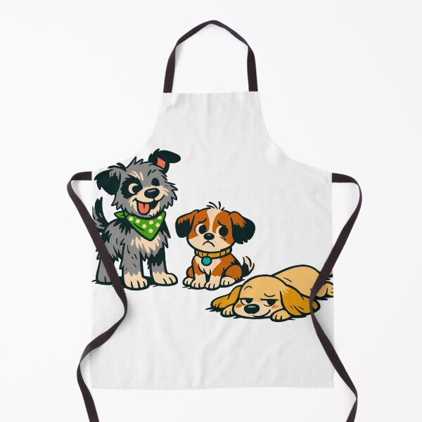 Item preview, Funny Cartoon Dogs Mood Trio designed and sold by designleon19.