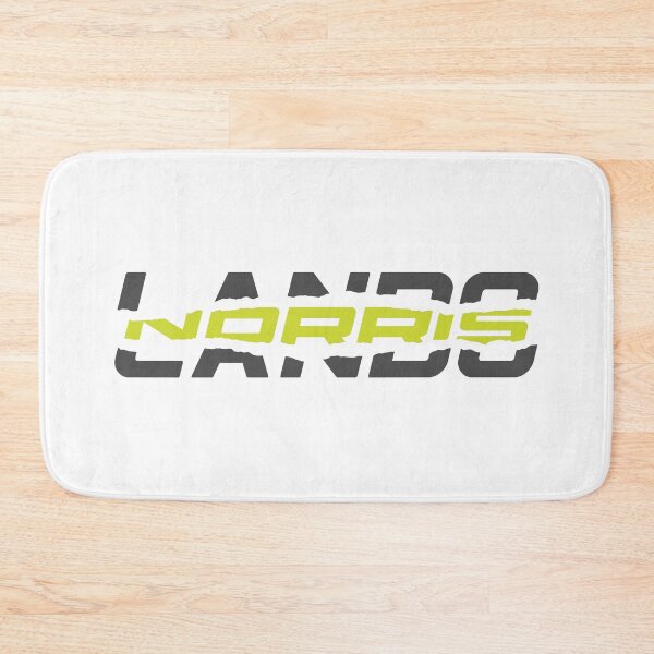 Item preview, Lando Norris McLaren Formula 1 Ripped Text Design Black designed and sold by Novaque.