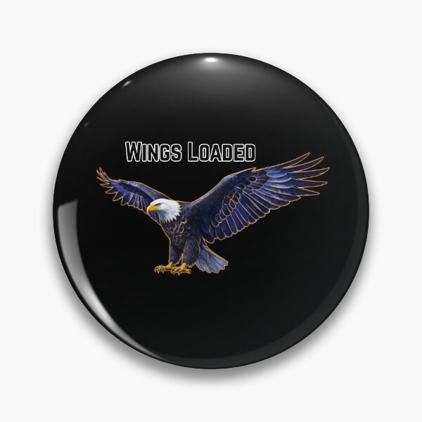 Item preview, Wings Loaded – Powerful Eagle Graphic designed and sold by shopistic9999.