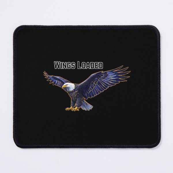 Item preview, Wings Loaded – Powerful Eagle Graphic designed and sold by shopistic9999.