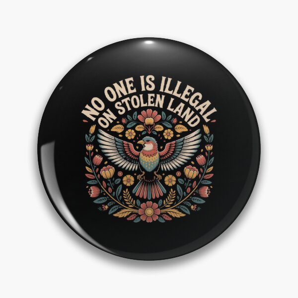 Item preview, No One Is Illegal On Stolen Land  designed and sold by leflereva.
