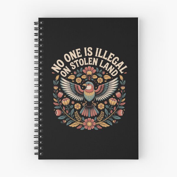 Item preview, No One Is Illegal On Stolen Land  designed and sold by leflereva.