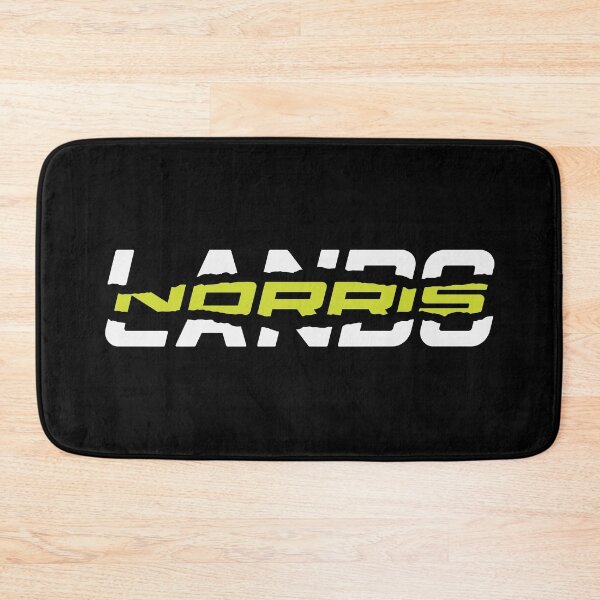 Item preview, Lando Norris McLaren Formula 1 Ripped Text Design White designed and sold by Novaque.