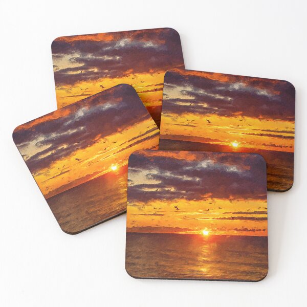 Item preview, Golden Lake Sunrise With Birds designed and sold by CMi-Designs.