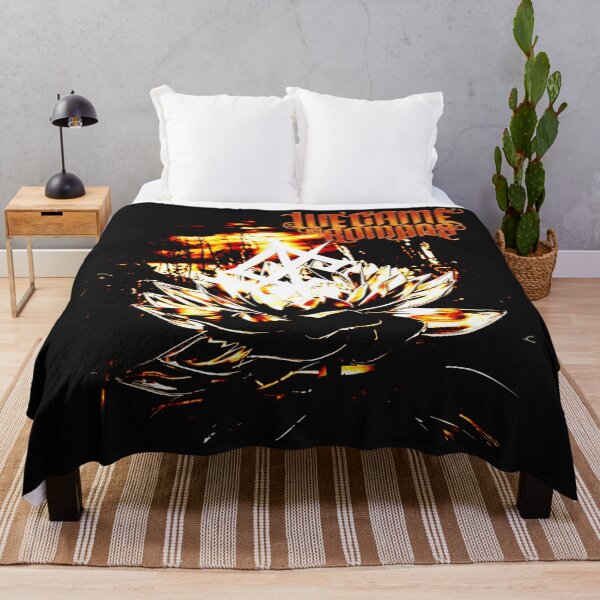 Item preview, Red Yellow And White Silhouette Alternative Metal Flower designed and sold by nerdyygraphic.