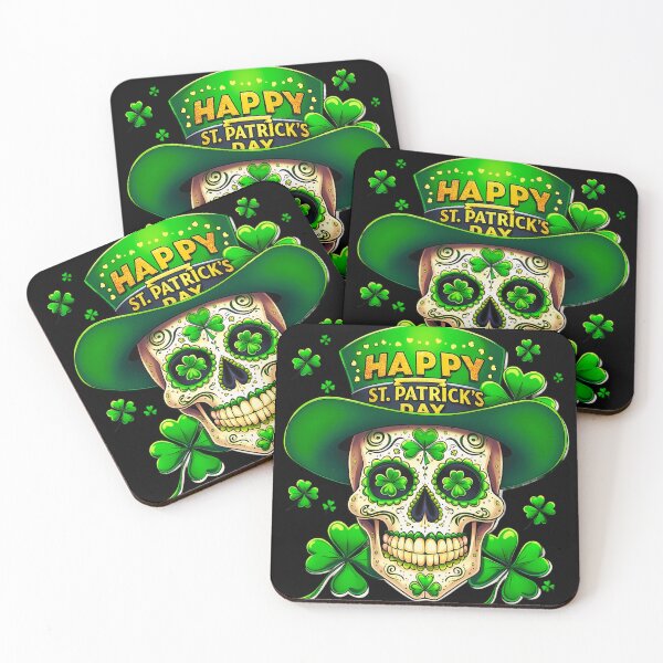 Item preview, Happy St patricks day and skull  designed and sold by Palmtree94.