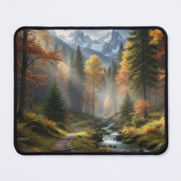 Item preview, Autumn trail towards the mountains designed and sold by JuViRo.