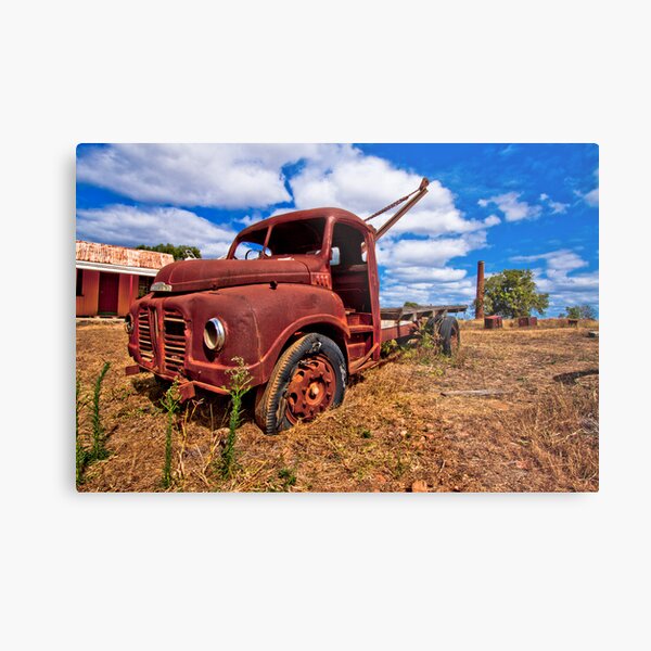 Rusty Austin Metal Print