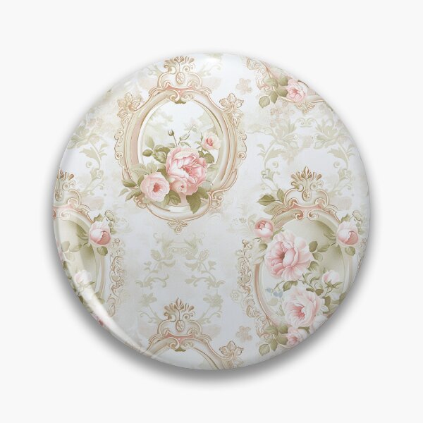 Item preview, Pink French Floral Shabby Chic Coquette Pattern  designed and sold by LouieVanille.