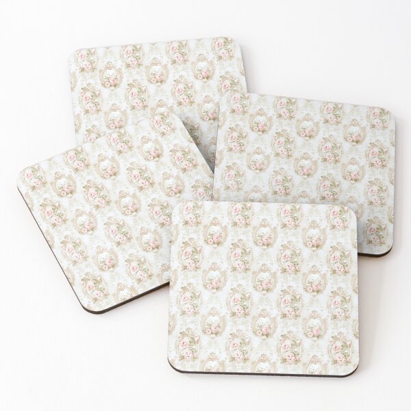 Item preview, Pink French Floral Shabby Chic Coquette Pattern  designed and sold by LouieVanille.