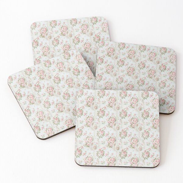 Item preview, Pink French Floral Shabby Chic Coquette Pattern  designed and sold by LouieVanille.