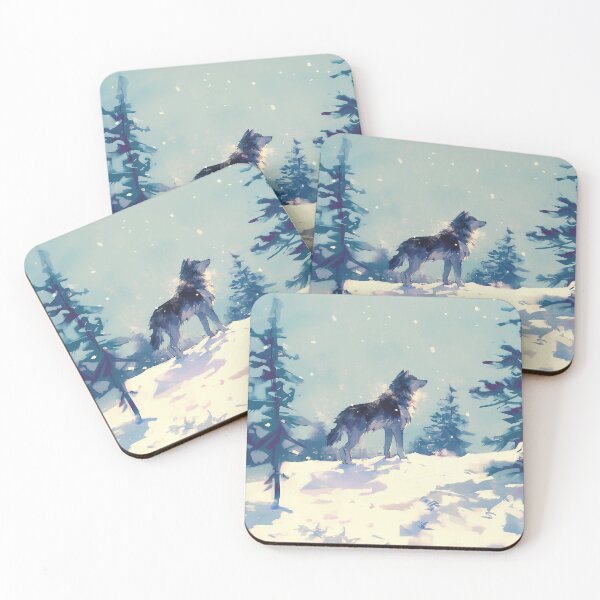 Item preview, Winter Wolf In Snow Forest designed and sold by Christian Weiss.