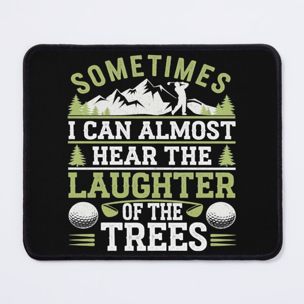 Item preview, Golf Player I Can Hear The Laughter Of The Trees designed and sold by joyouartArt.