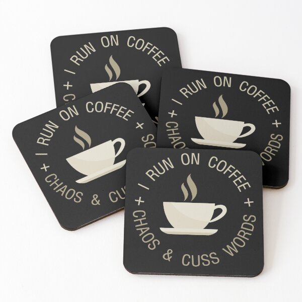 Item preview, I run on Coffee, Chaos and Cuss Words T-shirt, mom shirt with sayings, southern mom shirt, foul mouth mom shirt, coffee shirt. Coffee lover shirt, sarcastic shirt designed and sold by sirina2796.