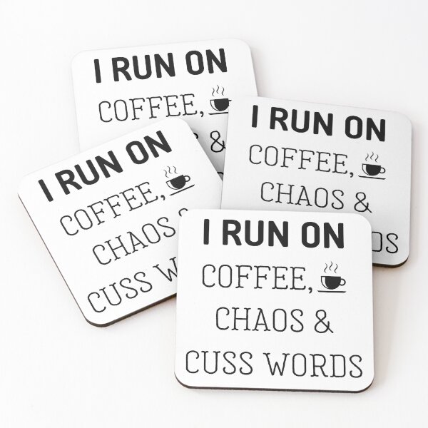 Item preview, I run on Coffee, Chaos and Cuss Words T-shirt, mom shirt with sayings, southern mom shirt, foul mouth mom shirt, coffee shirt. Coffee lover shirt, sarcastic shirt designed and sold by sirina2796.