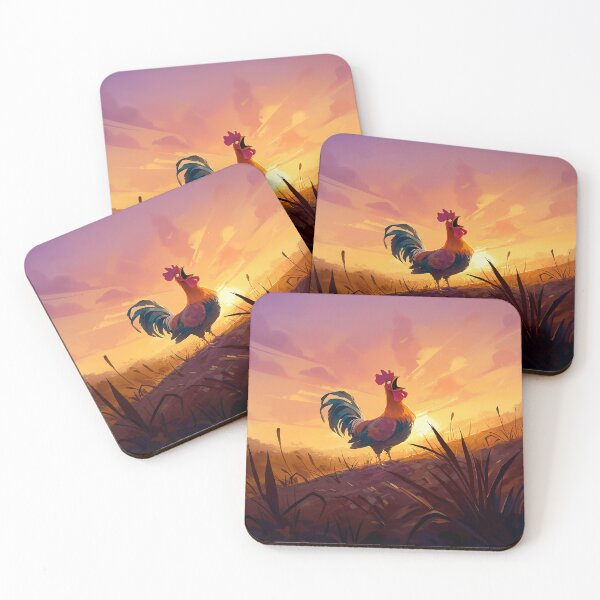 Item preview, Loud Rooster Sunrise Silhouette designed and sold by Christian Weiss.
