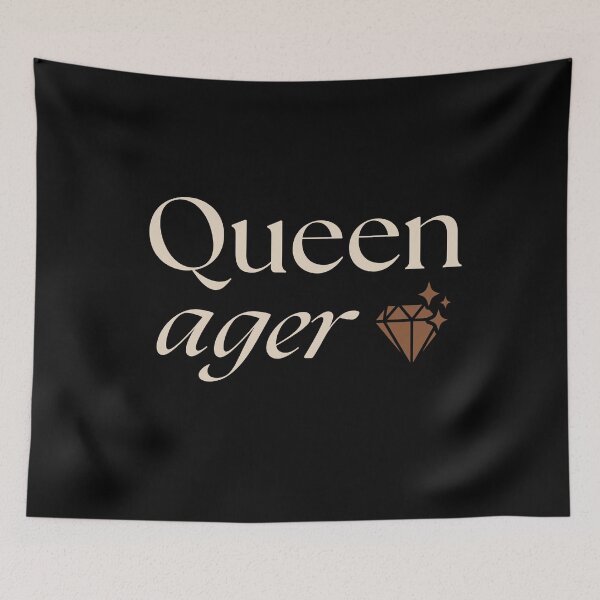 Item preview, Queen Ager - statement designed and sold by ScanMood.