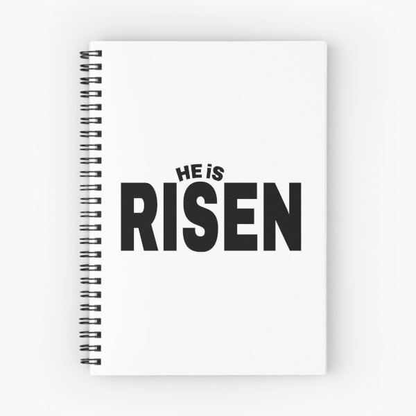 Item preview, HE iS RISEN (black) designed and sold by fetch-it-studio.