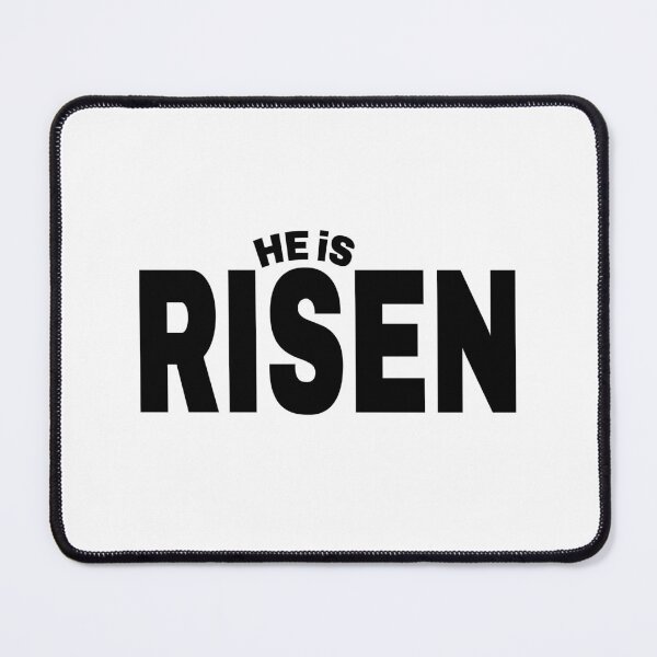 Item preview, HE iS RISEN (black) designed and sold by fetch-it-studio.