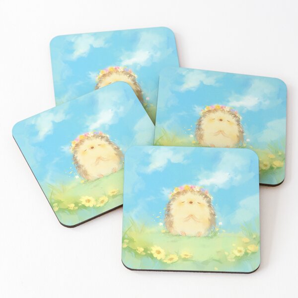 Item preview, Kawaii Hedgehog Flower Crown designed and sold by Christian Weiss.
