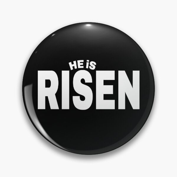 Item preview, HE iS RISEN. (white) designed and sold by fetch-it-studio.