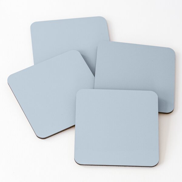 Item preview, Natural Stripe Studio Unicolor Mist Blue Cool Calm designed and sold by Kreativa1.