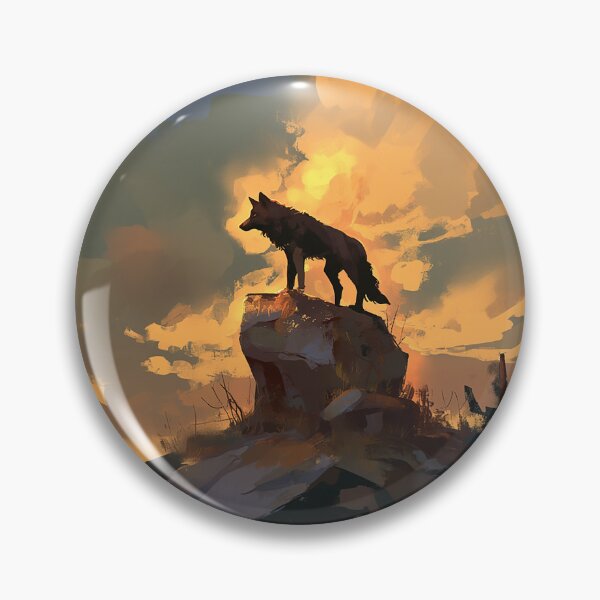 Item preview, Lone Wolf On Rocky Summit designed and sold by Christian Weiss.