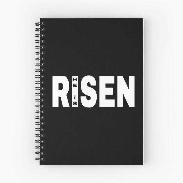 Item preview, HE IS RISEN (white) designed and sold by fetch-it-studio.