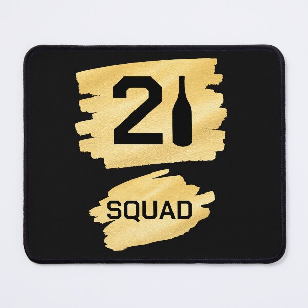 Item preview, 21 squad, 21 squad drinking, 21st birthday, 21 squad party, birthday party, birthday crew, 21 birthday girls, twenty first birthday, team drinking party designed and sold by sirina2796.