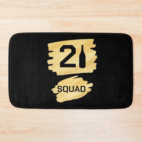 Item preview, 21 squad, 21 squad drinking, 21st birthday, 21 squad party, birthday party, birthday crew, 21 birthday girls, twenty first birthday, team drinking party designed and sold by sirina2796.