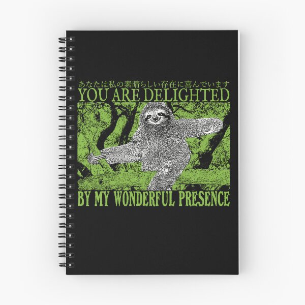 Item preview, You Are Delighted Sloth designed and sold by VintageMedatsu.