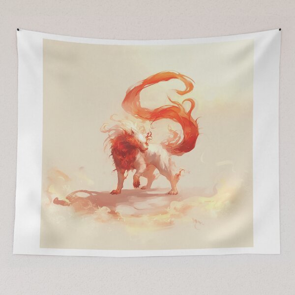 Item preview, Blazing Wolf Elemental Form designed and sold by Christian Weiss.