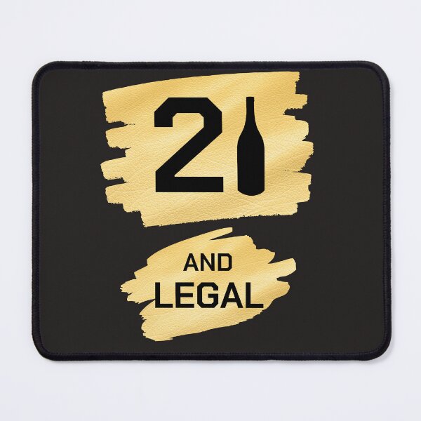 Item preview, 21 and legal, 21 birthday girls,  21 squad party, birthday party, birthday crew, twenty first birthday, team drinking party designed and sold by sirina2796.
