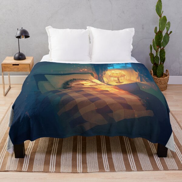 Item preview, Cozy Hedgehog Bedtime Scene designed and sold by Christian Weiss.