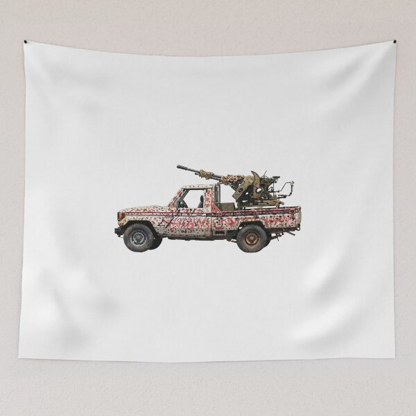 Item preview, Pickup Truck War designed and sold by RAWLIFEGRAPHIC.